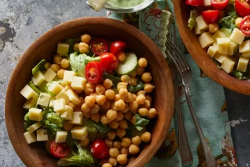 Green Goddess Salad with Chickpeas