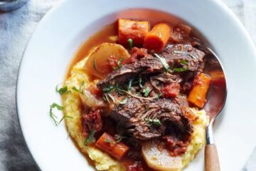 Slow-Cooker Braised Beef with Carrots & Turnips
